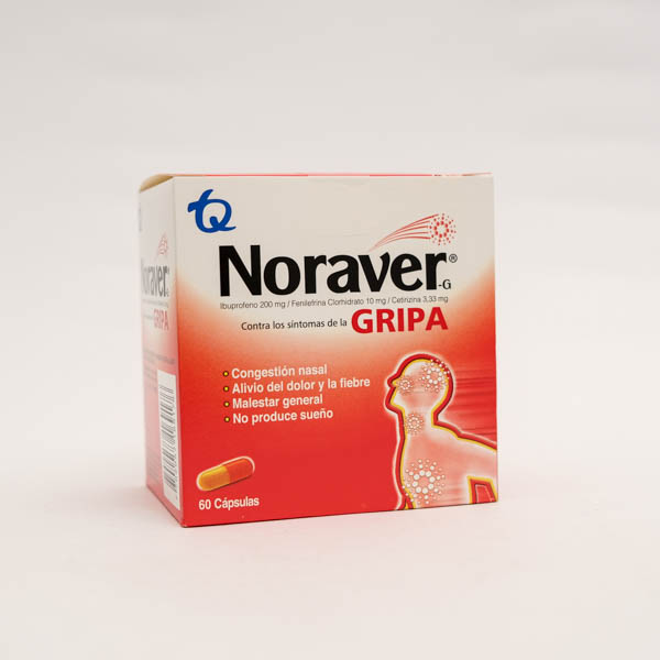 NORAVER GRIPA CAP X 60 MK