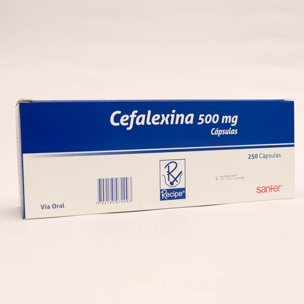 CEFALEXINA CAP 500MG X 250 BUSSIE