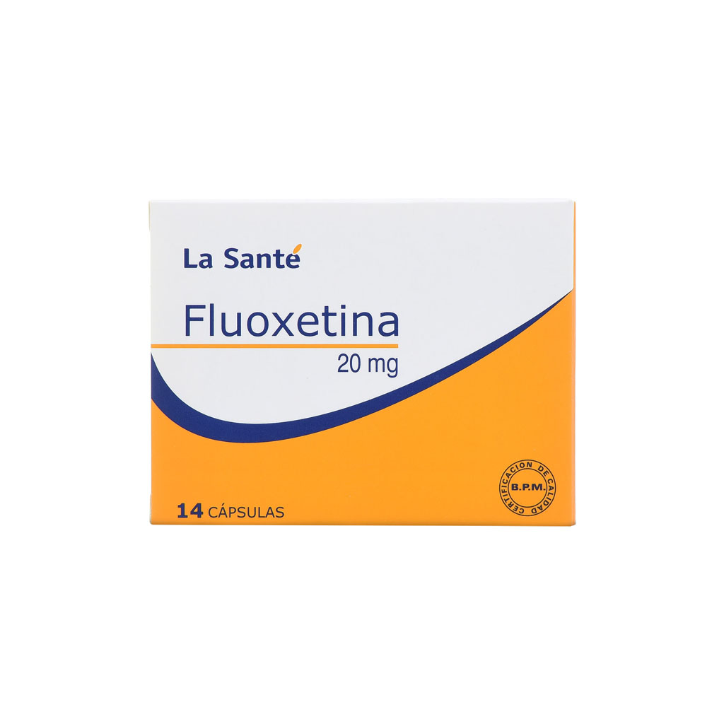 FLUOXETINA CAP 20MG X 14  LASANTE