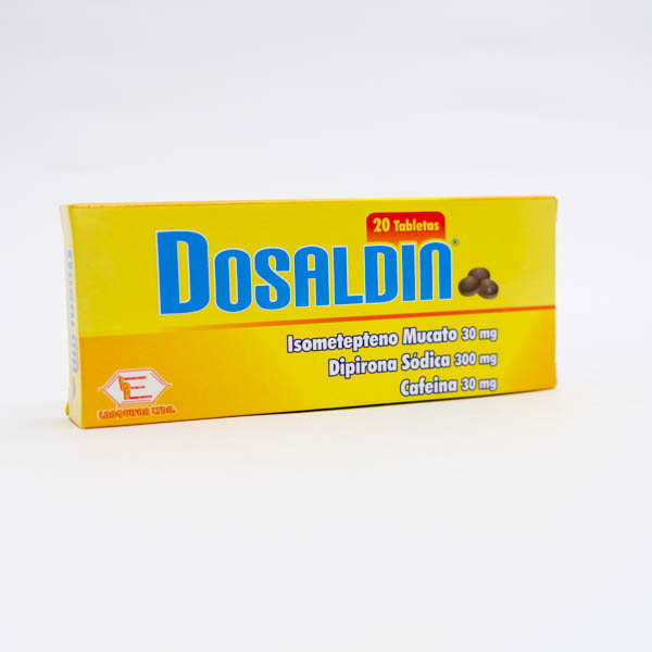 DOSALDIN TAB X 20  DIPI ISO CAFE  LABQUIFAR