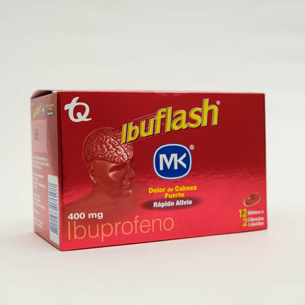 IBUFLASH FORTE CAP 400MG X 24 MK