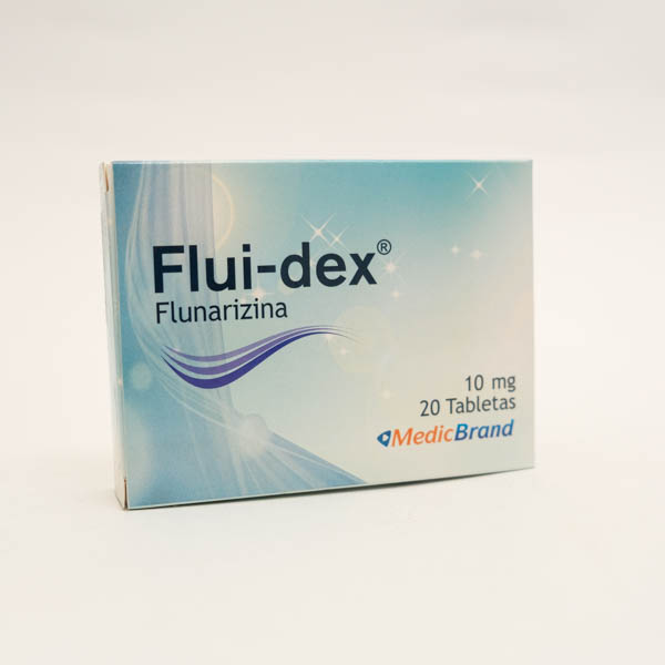 FLUIDEX TAB FLUNARIZ 10MG X 20 PC