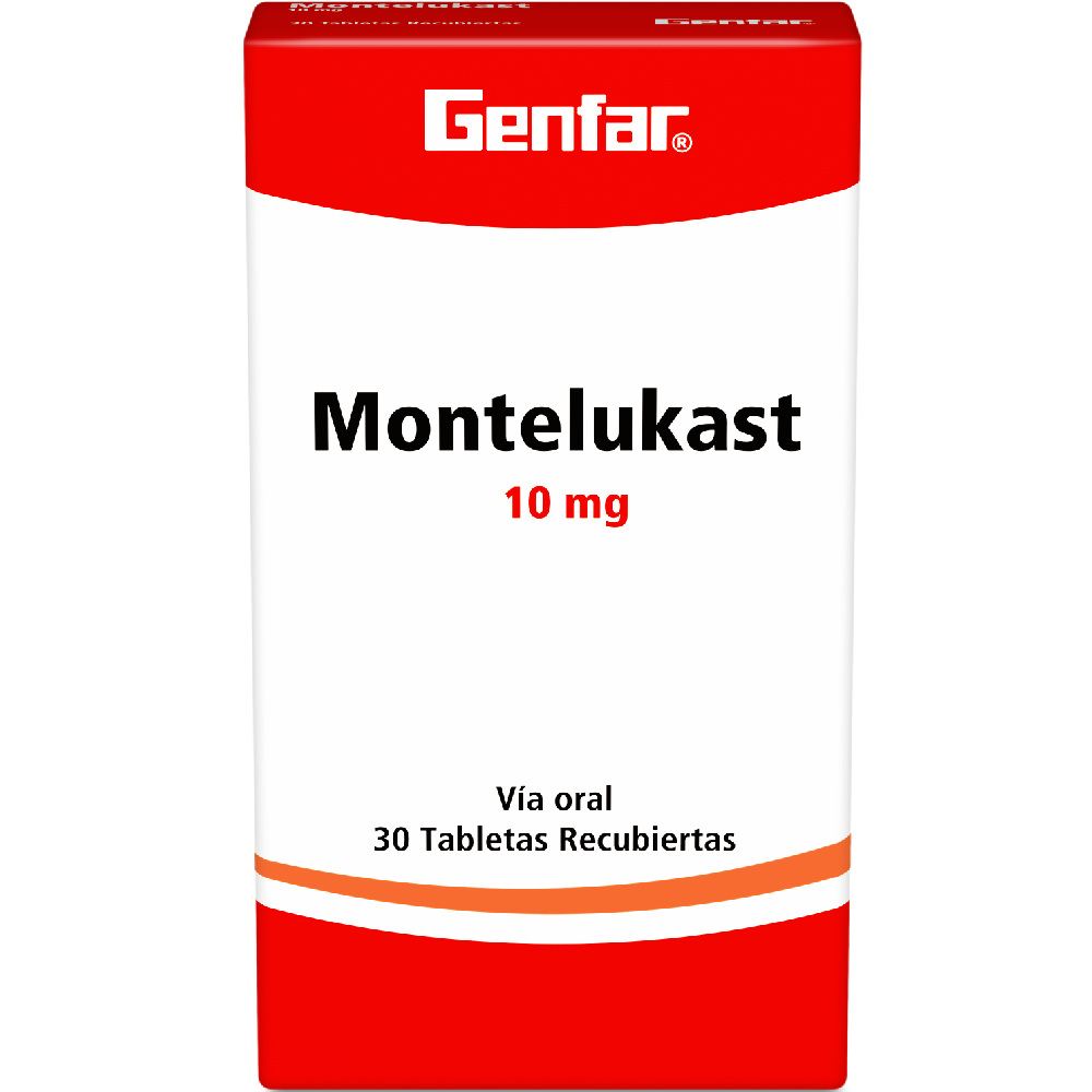 MONTELUKAST TAB 10MG X 30 GF