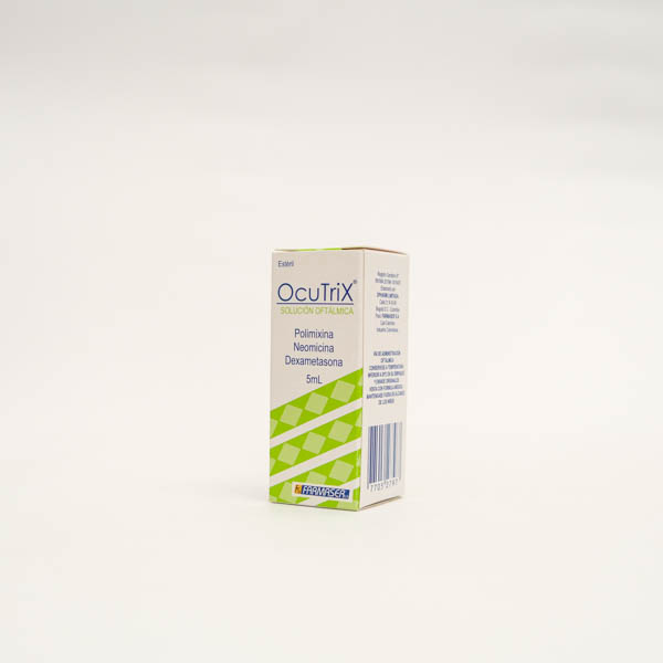 OCUTRIX SOLUCION OFTALMICA X 5ML  MEDIMFARMA