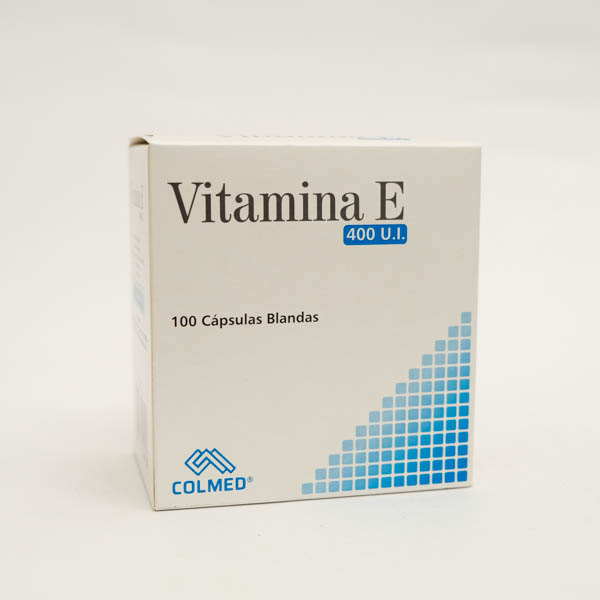 VITAMINA E 400 X 100  COLMED