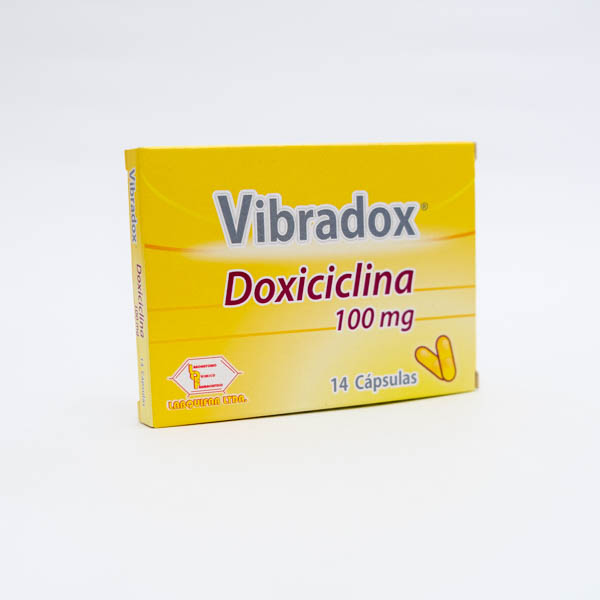 VIBRADOX CAP 100MG X 14 LABQUIFAR