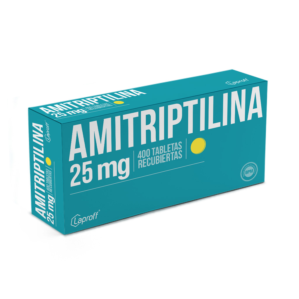 AMITRIPTILINA TAB 25MG X 400  LAPROFF