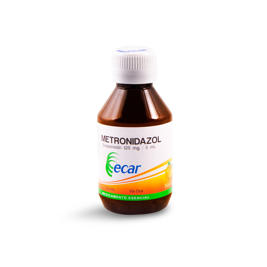 METRONIDAZOL SUS 125MG X 120  ECAR