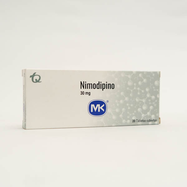 NIMODIPINO TAB 30MG X 20  MK