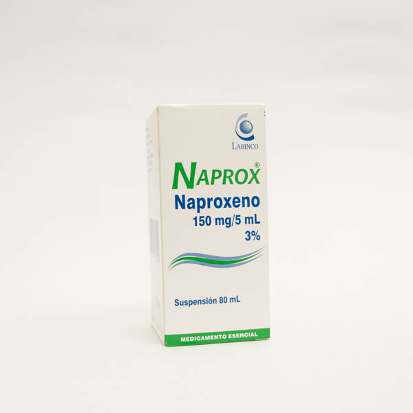 NAPROXENO SUS 150MG X 80  NAPROX LABINCO