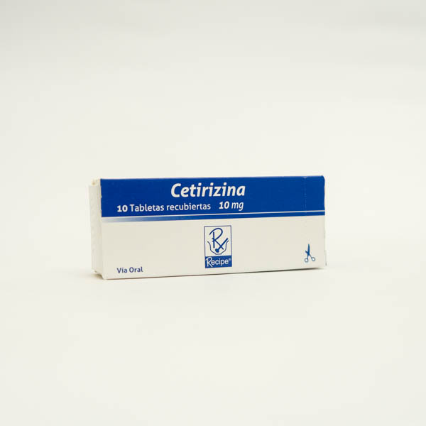 CETIRIZINA TAB 10MG X 10  BUSSIE