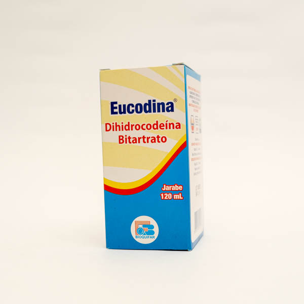 EUCODINA JBE X 120  DEHIDROCODEINA  BIOQUIFAR