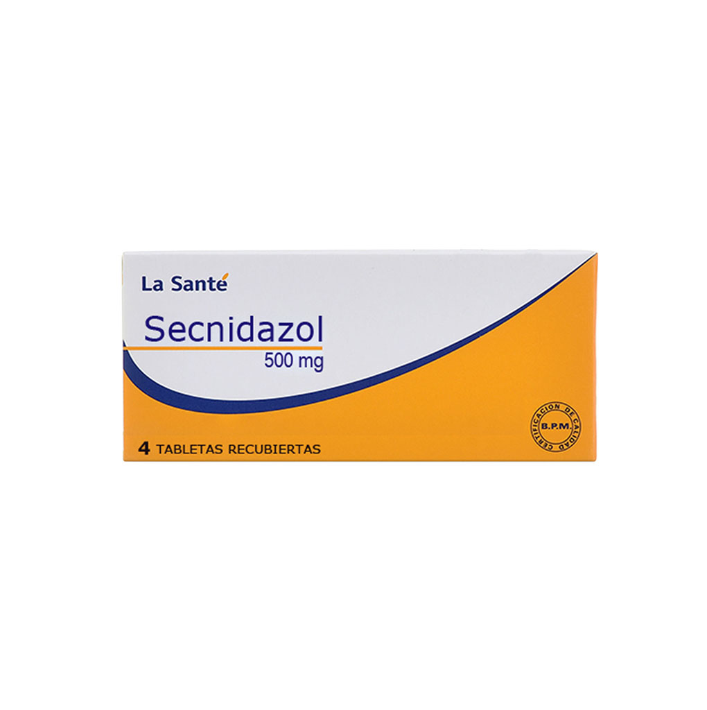 SECNIDAZOL TAB 500MG X 4 LASANTE