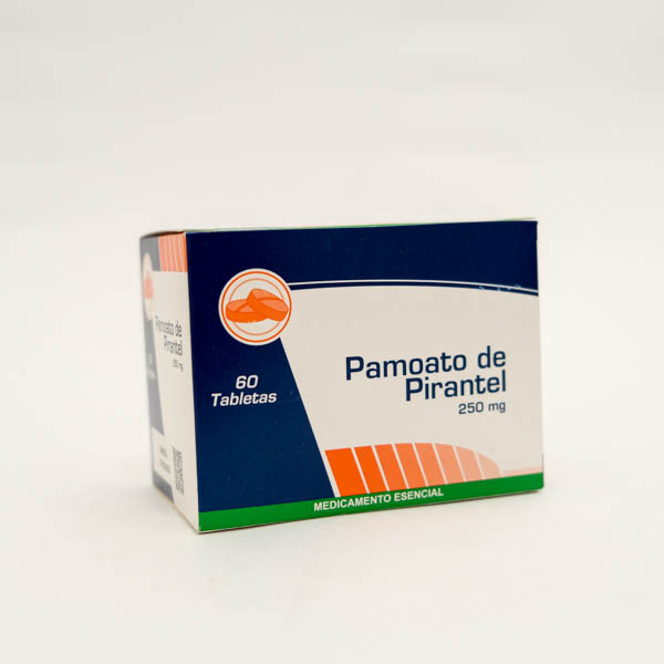 PAMOATO PIRANTEL TAB 250MG X 60  PC