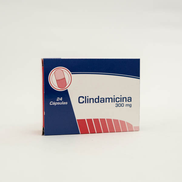 CLINDAMICINA CAP 300MG X 24  PC