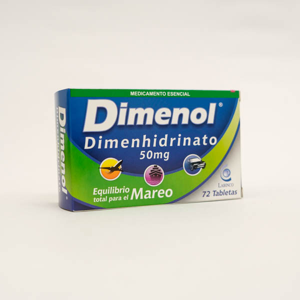 DIMENOL DINHIMEDRATO 50MGX72  LABINCO