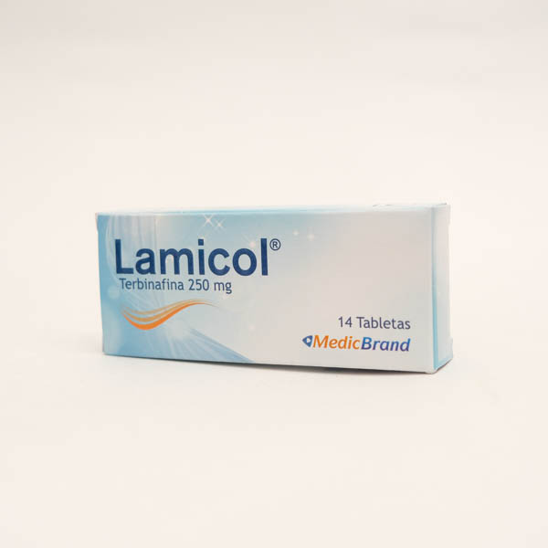 LAMICOL TAB 250MG X 14  PC