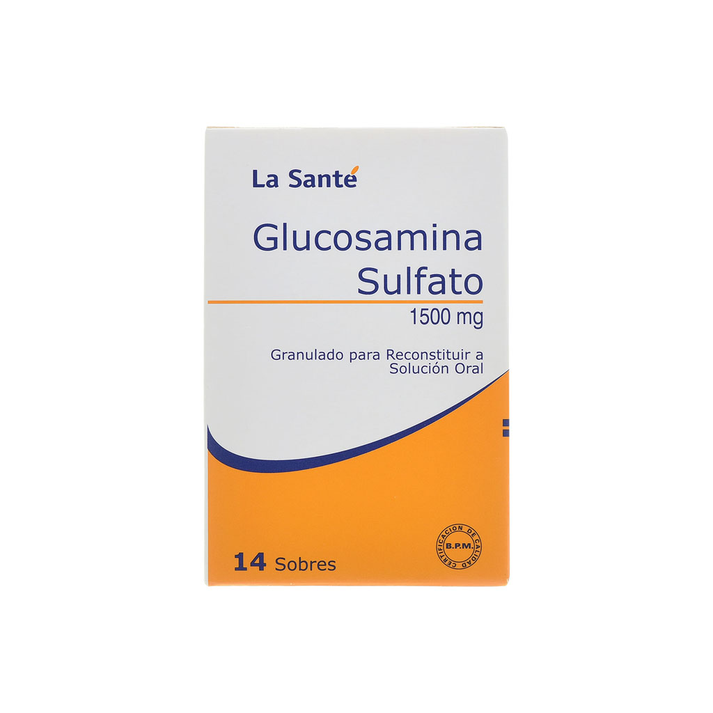 GLUCOSAMINA SOBRES 1500MG X 14 SOB LASAN