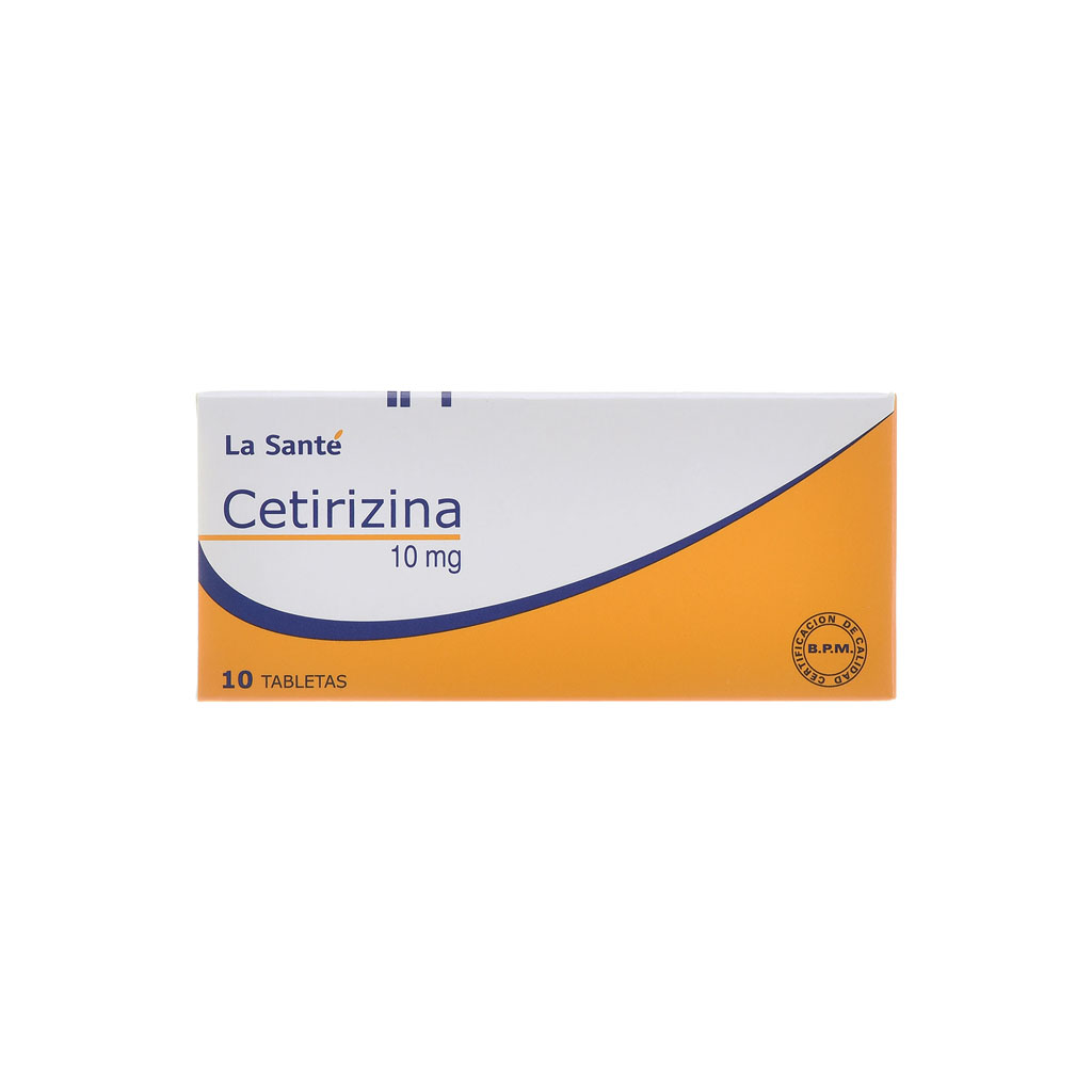 CETIRIZINA TAB 10MG X 10  LSTE