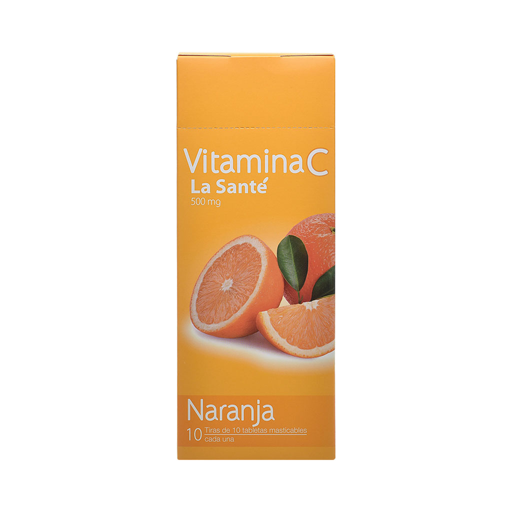 VITAMINA C TAB MAST X 100 NARANJ LSTE