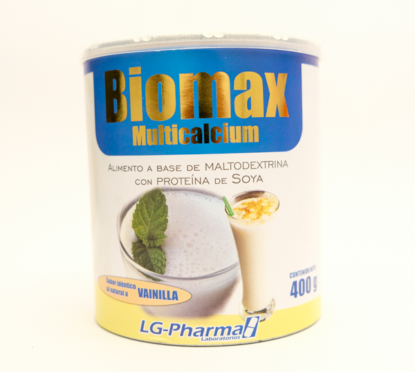 BIOMAX ADUL POLVO X 400G  vainill  LG