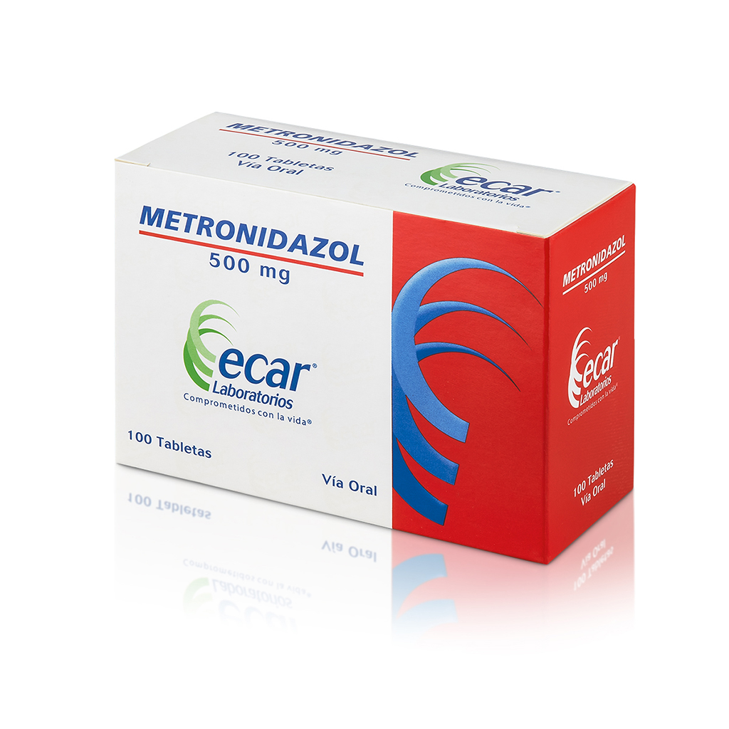 METRONIDAZOL TAB 500MG X 100  ECAR