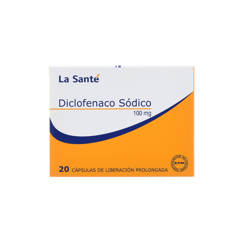 DICLOFENACO CAP 100MG X 20  LSTE