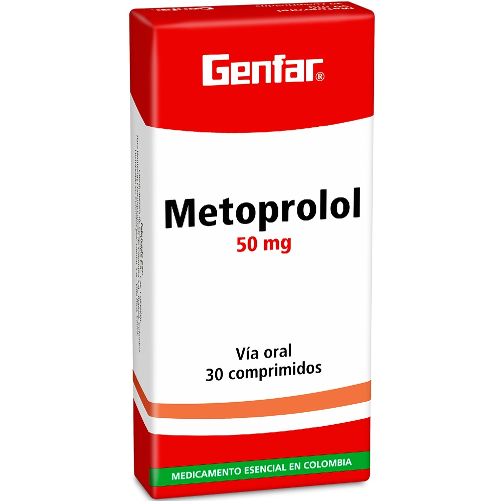 METOPROLOL TAB 50MG X 30  GF