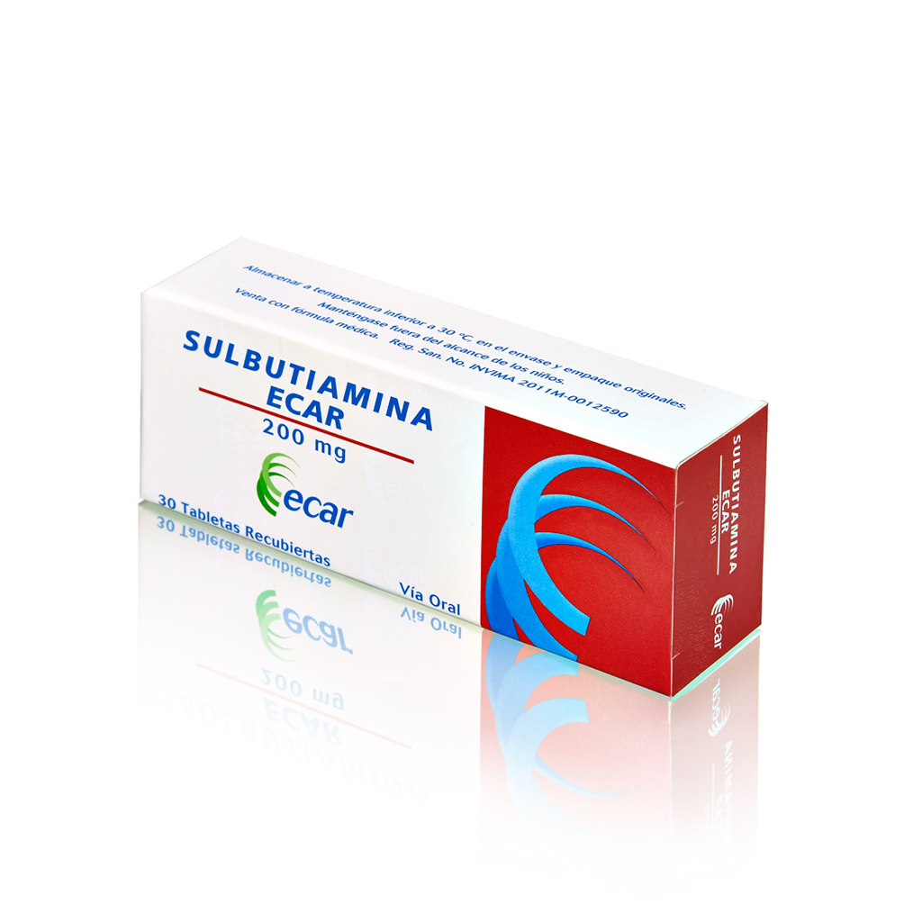 SULBUTIAMINA TAB 200MG X 30  ECAR