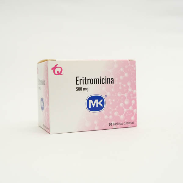 ERITROMICINA TAB 500MG X 50 MK