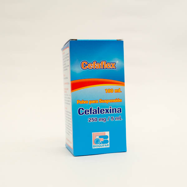 CEFAFLEX SUS 250MG X 100ML  BIOQUIFAR