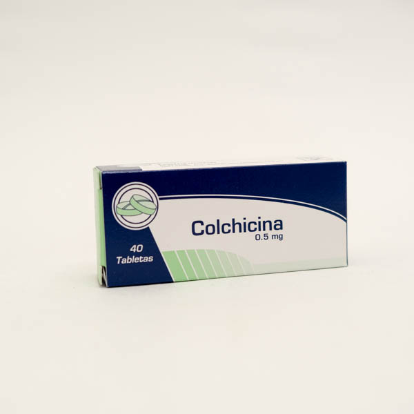 COLCHICINA TAB 0 5MG X 40 PC