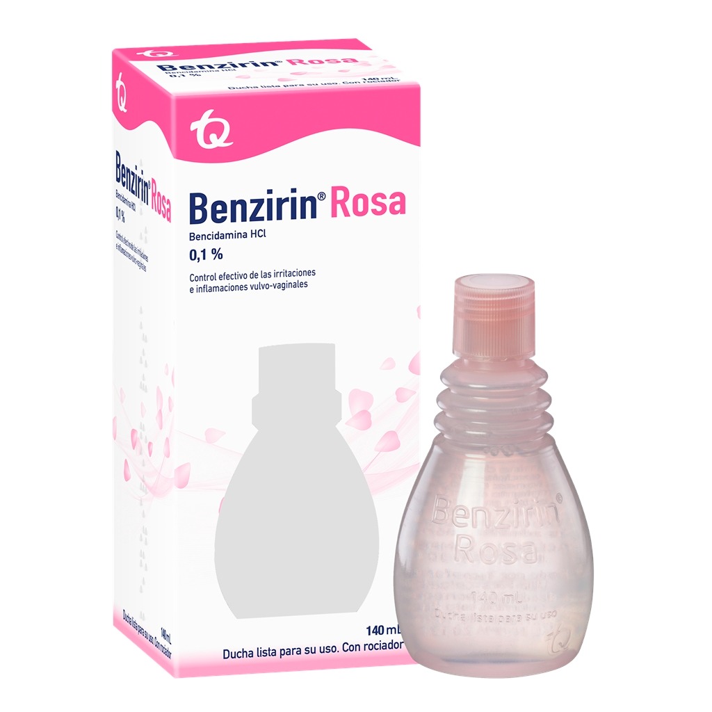 BENZIRIN ROSA DUCHA ROCIAD X 140ML  MK