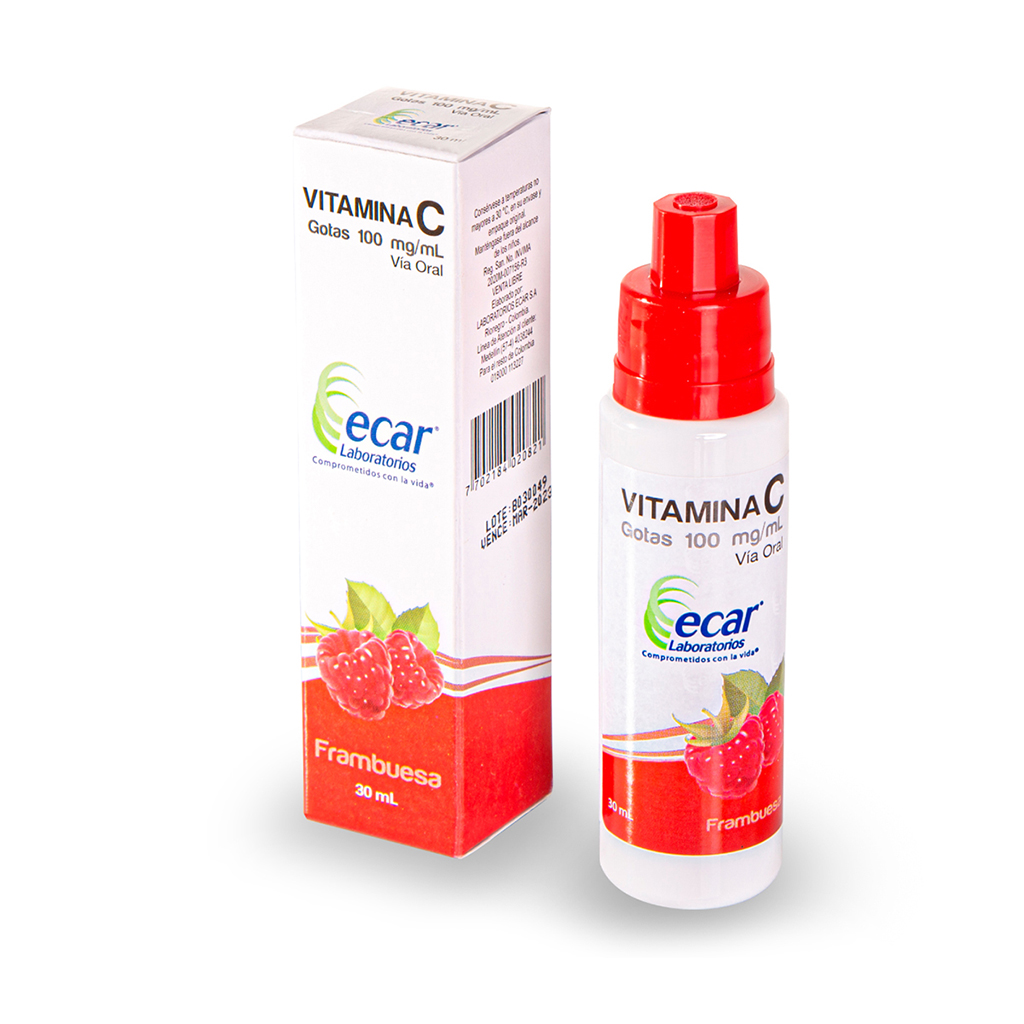 VITAMINA C GOTAS FCO X 30ML  ECAR