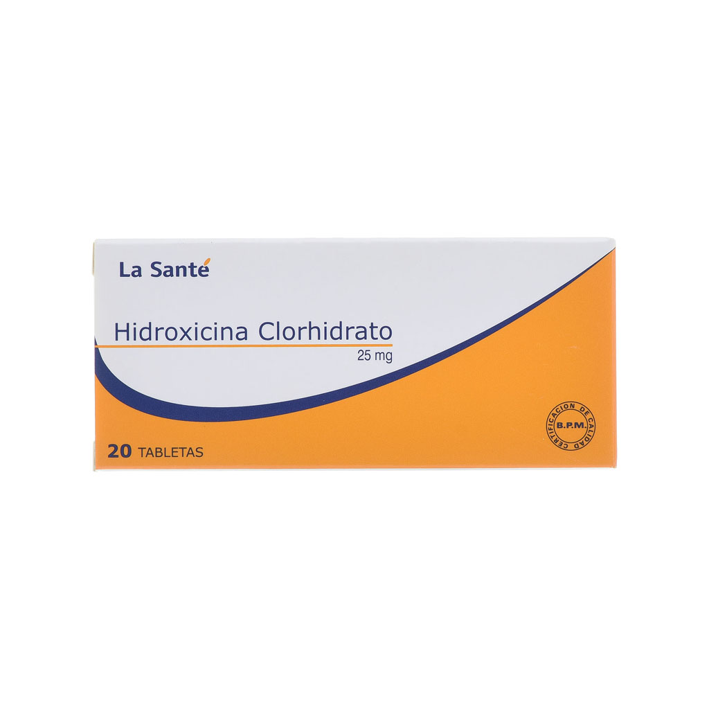 HIDROXICINA TAB 25MG X 20  LSTE