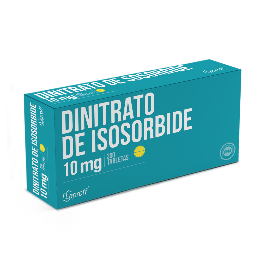 DINITRATO ISOSOR 10MG X 300  LAPROFF