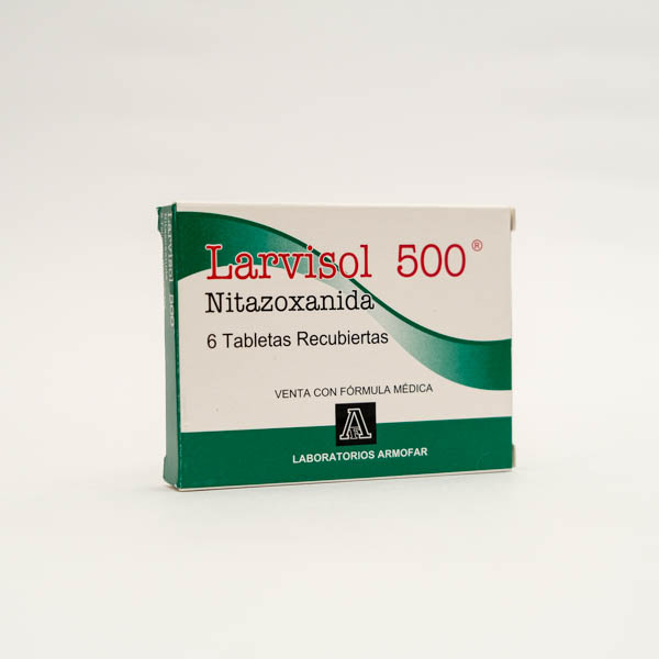 LARVISOL TAB 500MG X 6  QP