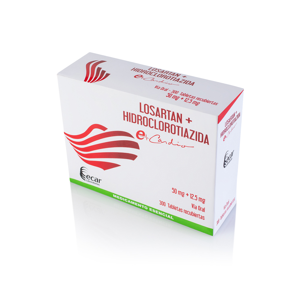 LOSARTAN TAB 50MG X 300  ECAR