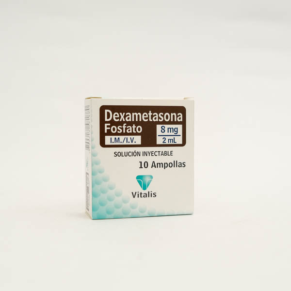 DEXAMETASONA AMP 8MG X 10 VITALIS