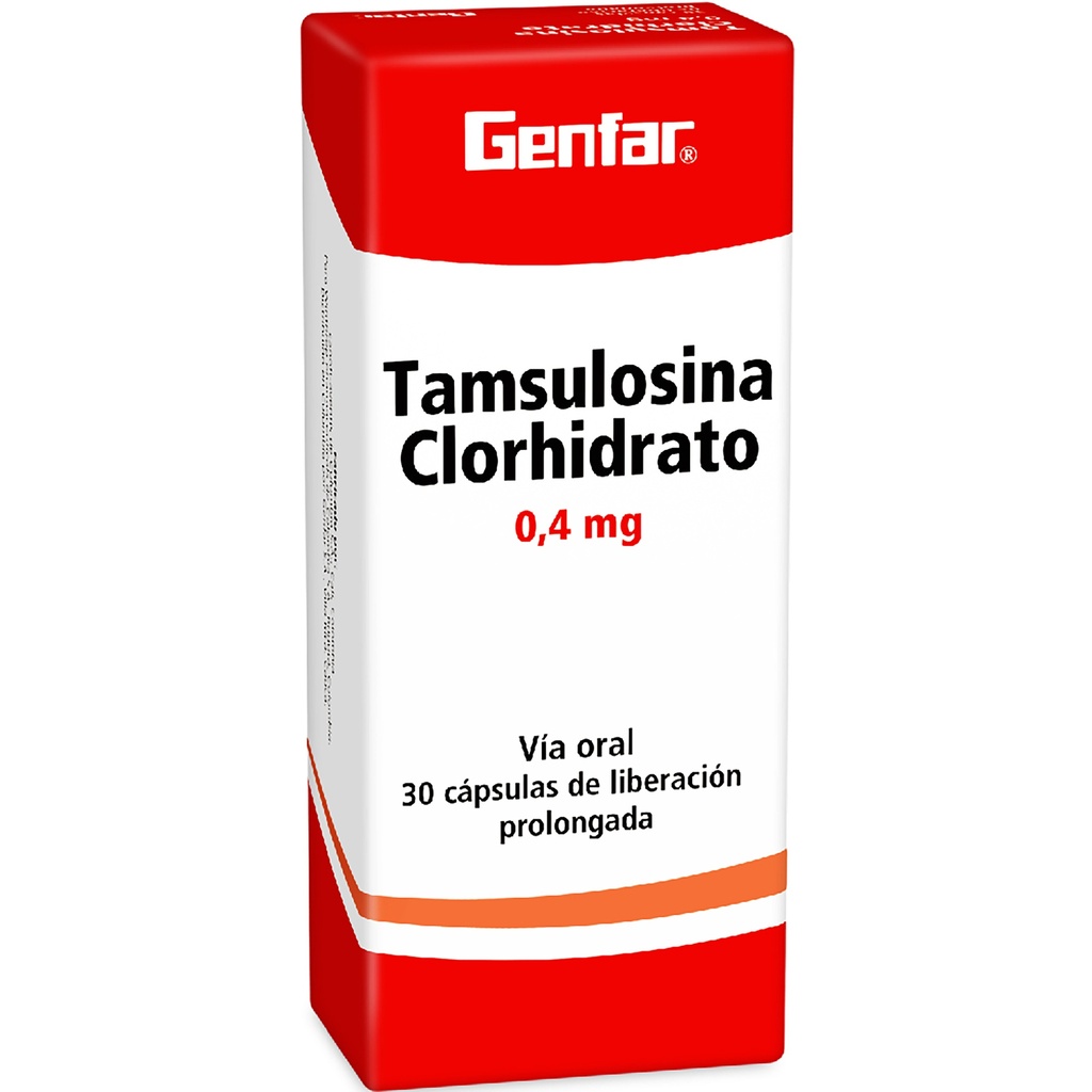 TAMSULOSINA CAP 0 4MG X 30 GF