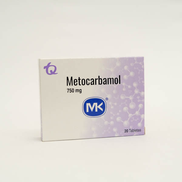 METOCARBAMOL TAB 750 X 20  MK