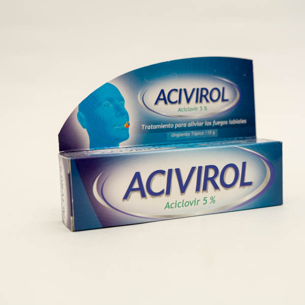 ACIVIROL 5  UNGUENTO X 15G  PC