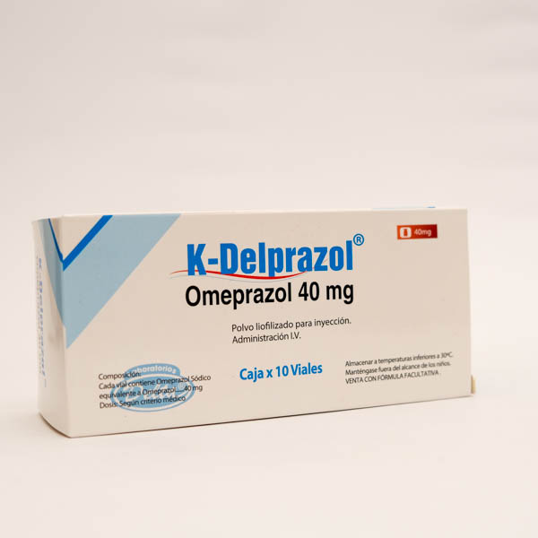 OMEPRAZOL AMP 40MG X 10 AMP  DELTA  K DELPRAZ