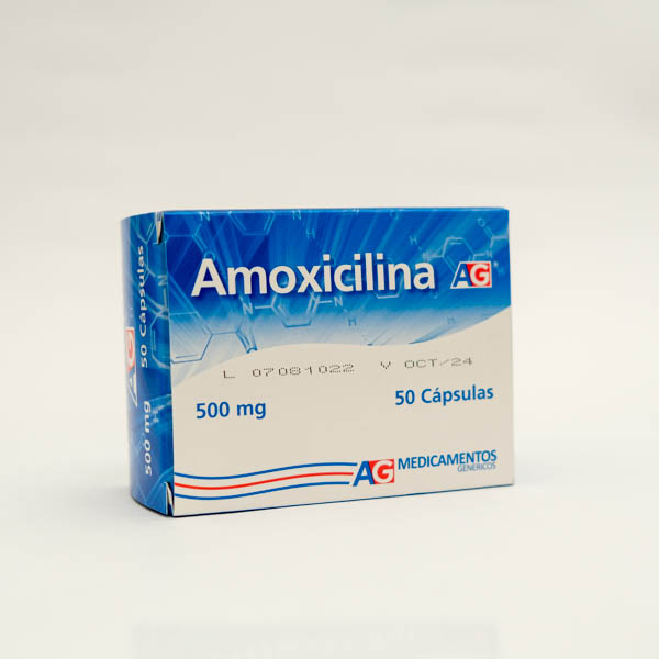 AMOXICILINA CAP 500MG X 50 AG