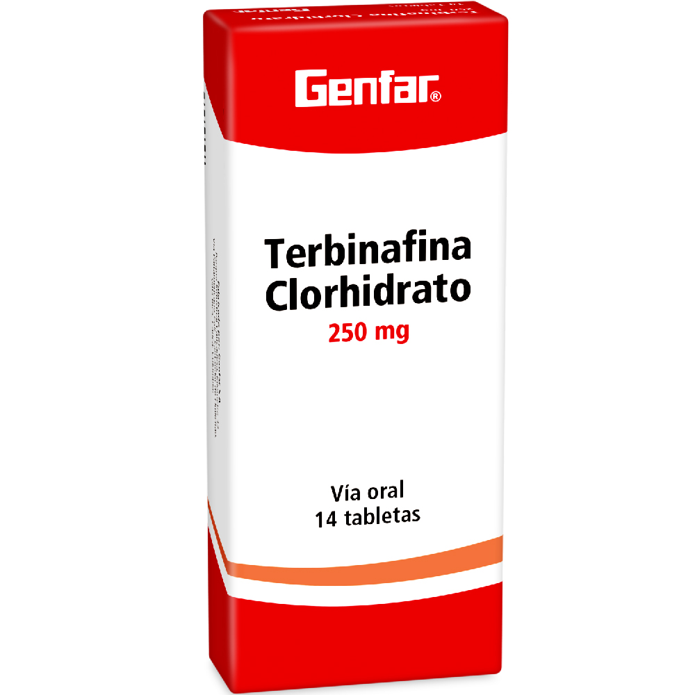 TERBINAFINA TAB 250MG X 14 GF