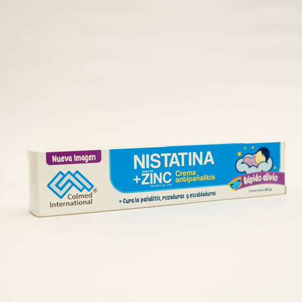 NISTATINA OXIDO DE ZINC UNG X 60G  COLMED