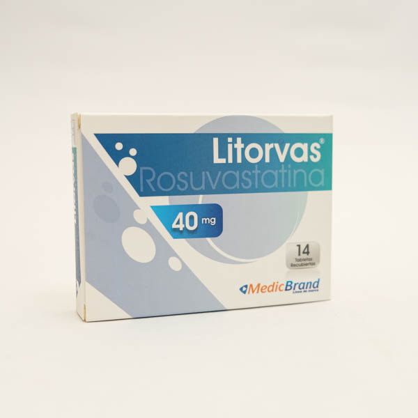 LITORVAS TAB 40MG X 14 PC