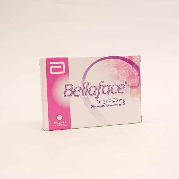 BELLAFACE TAB 2MG X 21 ABBOTT