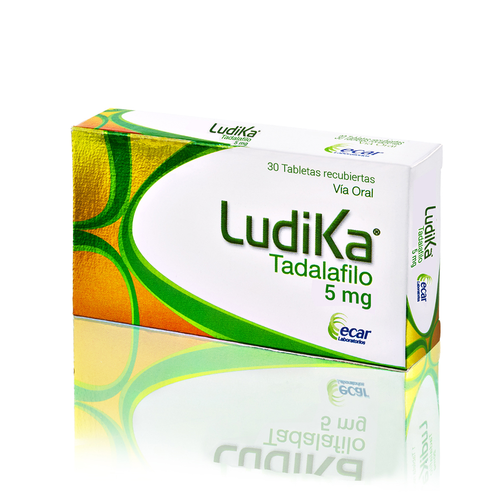 LUDIKA TAB 5MG X 30  TADALAFILO  ECAR