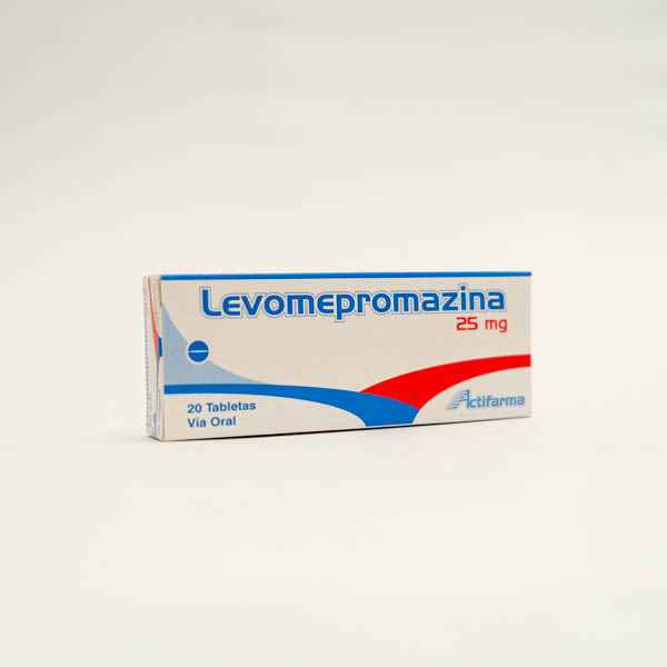 LEVOMEPROMAZINA TAB 25MG X 20 ACTIFARMA